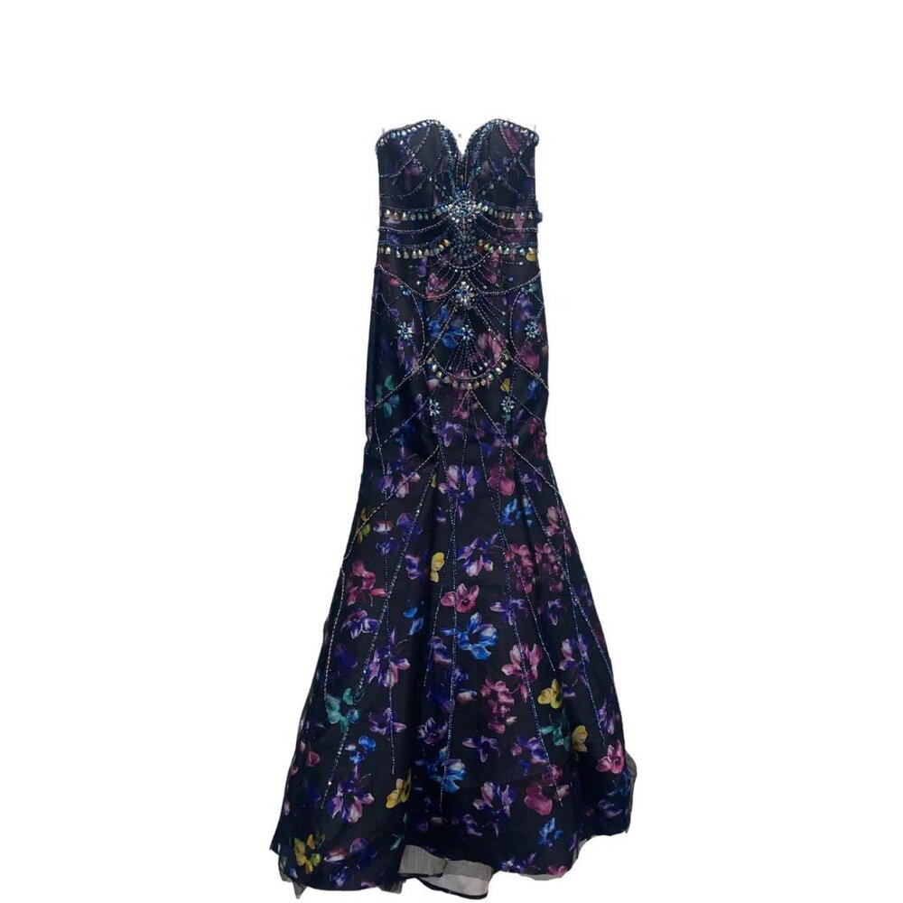 Ellie Wilde by Mon Cheri Black Malti Dress